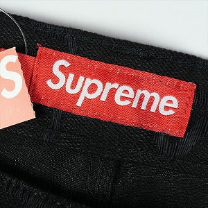 SUPREME シュプリーム 25FW Jacquard Logos Double Knee Denim Painter Jean Black デニムパンツ 黒 Size 【W32】 【新古品・未使用品】 20828798