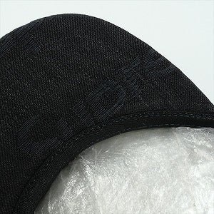 SUPREME シュプリーム 25FW Jacquard Logos Denim Camp Cap Black キャンプキャップ 黒 Size 【フリー】 【新古品・未使用品】 20828803