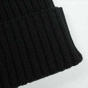 SUPREME シュプリーム 25SS Overdyed Beanie Black ビーニー 黒 Size 【フリー】 【新古品・未使用品】 20828804