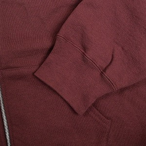 SUPREME シュプリーム 24AW S Logo Zip Up Hooded Sweatshirt Maroon ジップパーカー バーガンディー Size 【L】 【新古品・未使用品】 20828816