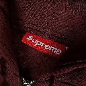 SUPREME シュプリーム 24AW S Logo Zip Up Hooded Sweatshirt Maroon ジップパーカー バーガンディー Size 【L】 【新古品・未使用品】 20828816