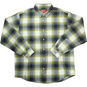 SUPREME シュプリーム 22SS Brushed Plaid Flannel Shirt Natural 長袖シャツ ナチュラル Size 【L】 【中古品-良い】 20828817