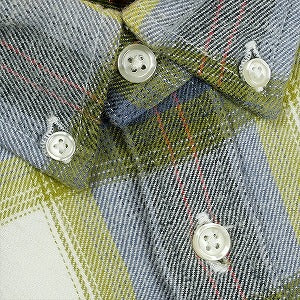 SUPREME シュプリーム 22SS Brushed Plaid Flannel Shirt Natural 長袖シャツ ナチュラル Size 【L】 【中古品-良い】 20828817