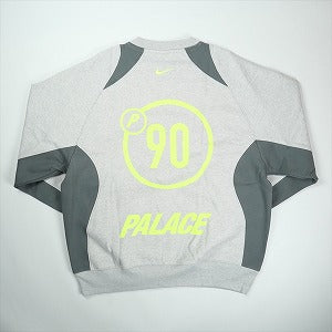 Palace Skateboards パレススケートボード ×Nike 25FW Total P90 Crew Grey Marl クルーネックスウェット 灰 Size 【L】 【新古品・未使用品】 20828827