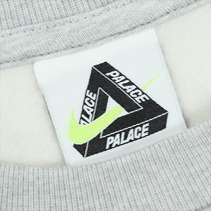 Palace Skateboards パレススケートボード ×Nike 25FW Total P90 Crew Grey Marl クルーネックスウェット 灰 Size 【L】 【新古品・未使用品】 20828827
