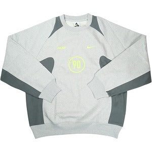 Palace Skateboards パレススケートボード ×Nike 25FW Total P90 Crew Grey Marl クルーネックスウェット 灰 Size 【XL】 【新古品・未使用品】 20828828