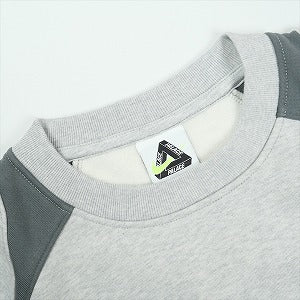Palace Skateboards パレススケートボード ×Nike 25FW Total P90 Crew Grey Marl クルーネックスウェット 灰 Size 【XL】 【新古品・未使用品】 20828828
