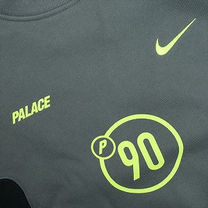Palace Skateboards パレススケートボード ×Nike 25FW Total P90 Crew Greyクルーネックスウェット チャコール Size 【XL】 【新古品・未使用品】 20828829