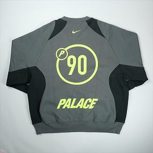 Palace Skateboards パレススケートボード ×Nike 25FW Total P90 Crew Greyクルーネックスウェット チャコール Size 【XL】 【新古品・未使用品】 20828830