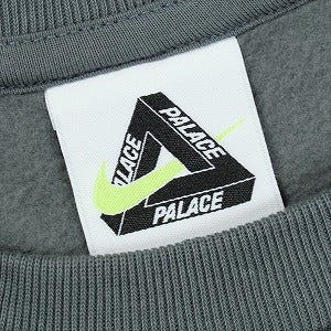 Palace Skateboards パレススケートボード ×Nike 25FW Total P90 Crew Greyクルーネックスウェット チャコール Size 【XL】 【新古品・未使用品】 20828830