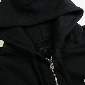 CHROME HEARTS クロム・ハーツ SCROLL FULL ZIP HOODIE BLACK ジップパーカー 黒 Size 【XL】 【新古品・未使用品】 20828848