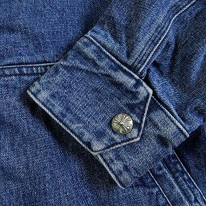 CHROME HEARTS クロム・ハーツ OIL LEAK WASH DNM STREET MEAT JACKET BLUE ジャケット インディゴ Size 【L】 【新古品・未使用品】 20828855