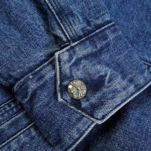 CHROME HEARTS クロム・ハーツ OIL LEAK WASH DNM STREET MEAT JACKET BLUE ジャケット インディゴ Size 【L】 【新古品・未使用品】 20828855
