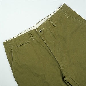 At Last ＆ Co アットラスト/BUTCHER PRODUCTS ブッチャープロダクツ HERRINGBONE CHINO パンツ オリーブ Size 【W34】 【中古品-良い】 20828859