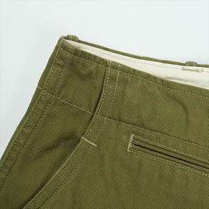 At Last ＆ Co アットラスト/BUTCHER PRODUCTS ブッチャープロダクツ HERRINGBONE CHINO パンツ オリーブ Size 【W34】 【中古品-良い】 20828859