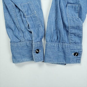 At Last ＆ Co アットラスト/BUTCHER PRODUCTS ブッチャープロダクツ WORK CHAMBRAY SHIRT シャンブレー長袖シャツ インディゴ Size 【S相当】 【中古品-良い】 20828861