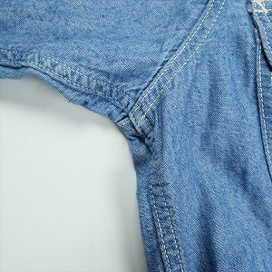 At Last ＆ Co アットラスト/BUTCHER PRODUCTS ブッチャープロダクツ WORK CHAMBRAY SHIRT シャンブレー長袖シャツ インディゴ Size 【S相当】 【中古品-良い】 20828861