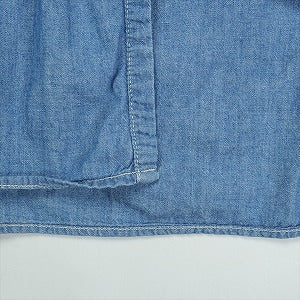 At Last ＆ Co アットラスト/BUTCHER PRODUCTS ブッチャープロダクツ WORK CHAMBRAY SHIRT シャンブレー長袖シャツ インディゴ Size 【S相当】 【中古品-良い】 20828861