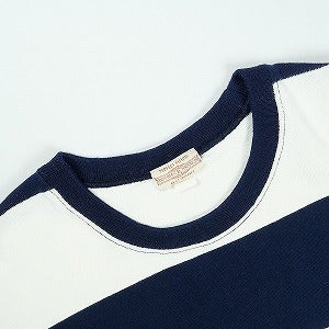 At Last ＆ Co アットラスト/BUTCHER PRODUCTS ブッチャープロダクツ WIDE BORDER TEE L-S ロンT 白紺 Size 【38】 【中古品-良い】 20828862