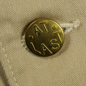 At Last ＆ Co アットラスト/BUTCHER PRODUCTS ブッチャープロダクツ LOT737 COVERALL カバーオールジャケット カーキ Size 【38】 【中古品-良い】 20828863