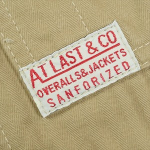 At Last ＆ Co アットラスト/BUTCHER PRODUCTS ブッチャープロダクツ LOT737 COVERALL カバーオールジャケット カーキ Size 【38】 【中古品-良い】 20828863
