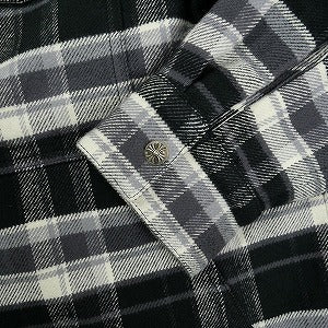 CHROME HEARTS クロム・ハーツ MULLET HEAD SHIRT BLK/GRY/WHT シャツジャケット 黒灰 Size 【M】 【新古品・未使用品】 20828872