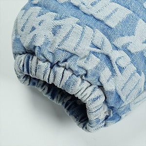 SUPREME シュプリーム 22SS Fat Tip Jacquard Denim Puffer Jacket Blue ジャケット 青 Size 【M】 【新古品・未使用品】 20828874