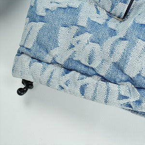 SUPREME シュプリーム 22SS Fat Tip Jacquard Denim Puffer Jacket Blue ジャケット 青 Size 【M】 【新古品・未使用品】 20828874