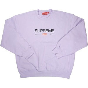 SUPREME シュプリーム 24SS Established Crewneck Violet クルーネックスウェット 紫 Size 【L】 【新古品・未使用品】 20828897