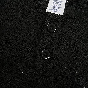 SUPREME シュプリーム 24AW S Logo Baseball Henley Black ベースボールヘンリーネックTシャツ 黒 Size 【L】 【新古品・未使用品】 20828911