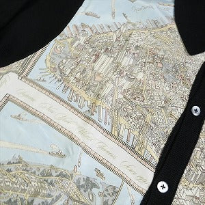 SUPREME シュプリーム 23AW Silk Map Cardigan Black マップカーディガン 黒 Size 【L】 【新古品・未使用品】 20828912