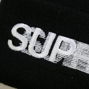 SUPREME シュプリーム 23SS Motion Logo Beanie Black モーションロゴビーニー 黒 Size 【フリー】 【新古品・未使用品】 20828913