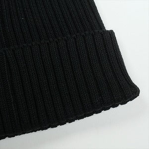SUPREME シュプリーム Overdyed Beanie Black ビーニー 黒 Size 【フリー】 【新古品・未使用品】 20828917