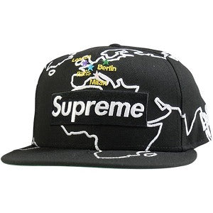 SUPREME シュプリーム 23AW Worldwide Box Logo New Era Black キャップ 黒 Size 【7　5/8 XL)】 【新古品・未使用品】 20828919