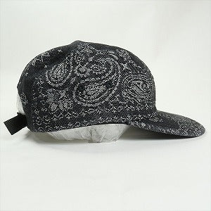 SUPREME シュプリーム 25SS Bandana Jacquard Denim Camp Cap Black キャンプキャップ 黒 Size 【フリー】 【新古品・未使用品】 20828920