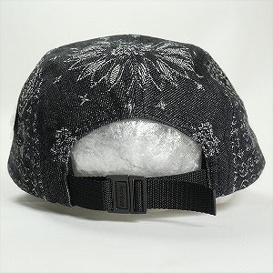 SUPREME シュプリーム 25SS Bandana Jacquard Denim Camp Cap Black キャンプキャップ 黒 Size 【フリー】 【新古品・未使用品】 20828920