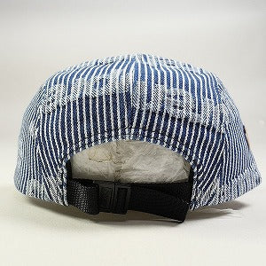 SUPREME シュプリーム 24SS Denim Camp Cap Stripe デニムキャンプキャップ インディゴ Size 【フリー】 【新古品・未使用品】 20828921