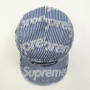 SUPREME シュプリーム 24SS Denim Camp Cap Stripe デニムキャンプキャップ インディゴ Size 【フリー】 【新古品・未使用品】 20828921