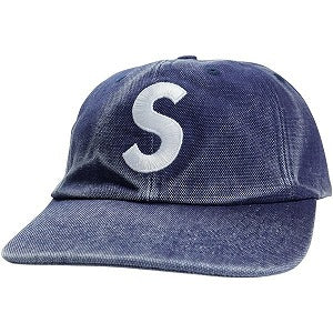 SUPREME シュプリーム 24FW Pigment S Logo 6-Panel Navy キャップ 紺 Size 【フリー】 【新古品・未使用品】 20828922