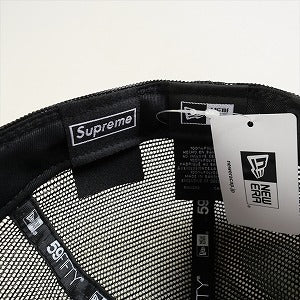 SUPREME シュプリーム 23SS Box Logo Mesh Back New Era Black ニューエラキャップ 黒 Size 【7　5/8 XL)】 【新古品・未使用品】 20828926