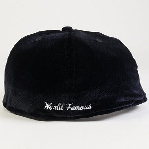 SUPREME シュプリーム 22AW Velour Box Logo New Era Black ニューエラキャップ 黒 Size 【7　5/8(L)】 【新古品・未使用品】 20828927