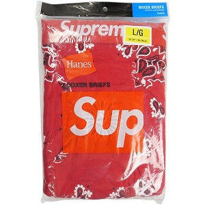 SUPREME シュプリーム 22AW Hanes Bandana Boxer Briefs Red ボクサー