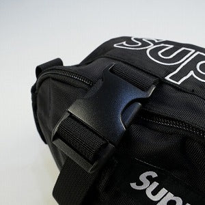 SUPREME シュプリーム 19AW Waist Bag Black ウエストバッグ 黒 Size 【フリー】 【新古品・未使用品】 20828936