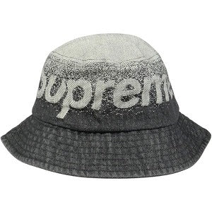 SUPREME シュプリーム 22SS Fade Jacquard Denim Crusher デニムクラッシャーハット 黒 Size 【S/M】 【新古品・未使用品】 20828954