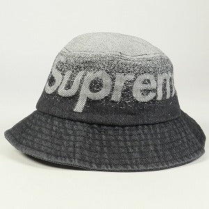 SUPREME シュプリーム 22SS Fade Jacquard Denim Crusher デニムクラッシャーハット 黒 Size 【S/M】 【新古品・未使用品】 20828954
