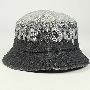 SUPREME シュプリーム 22SS Fade Jacquard Denim Crusher デニムクラッシャーハット 黒 Size 【S/M】 【新古品・未使用品】 20828954