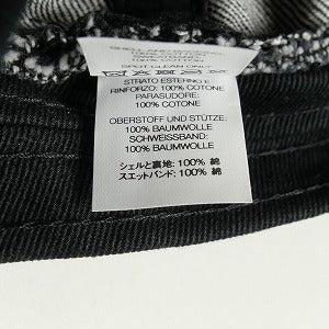 SUPREME シュプリーム 22SS Fade Jacquard Denim Crusher デニムクラッシャーハット 黒 Size 【S/M】 【新古品・未使用品】 20828954