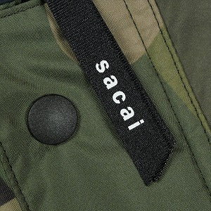 sacai サカイ ×KAWS Packable Blouson Camo ジャケット 緑 Size 【1】 【新古品・未使用品】 20828980