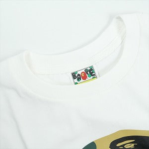 A BATHING APE ア ベイシング エイプ 25AW CAMO TOKYO APE HEAD WHITE/YELLOW TEE 1stサル迷彩柄サル顔Tシャツ 白黄 Size 【XL】 【新古品・未使用品】 20829341