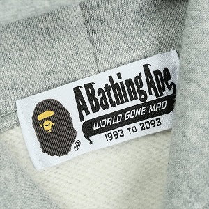 A BATHING APE ア ベイシング エイプ 25AW TOKYO BABY MILO ZIP HOODIE GRAY ジップパーカー 灰 Size 【M】 【新古品・未使用品】 20829346